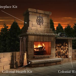 Colonial Fireplace Kit | Parr Lumber