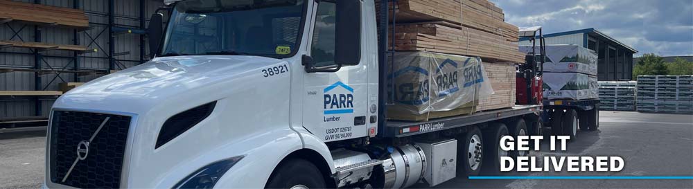 Free delivery ~ Parr Lumber