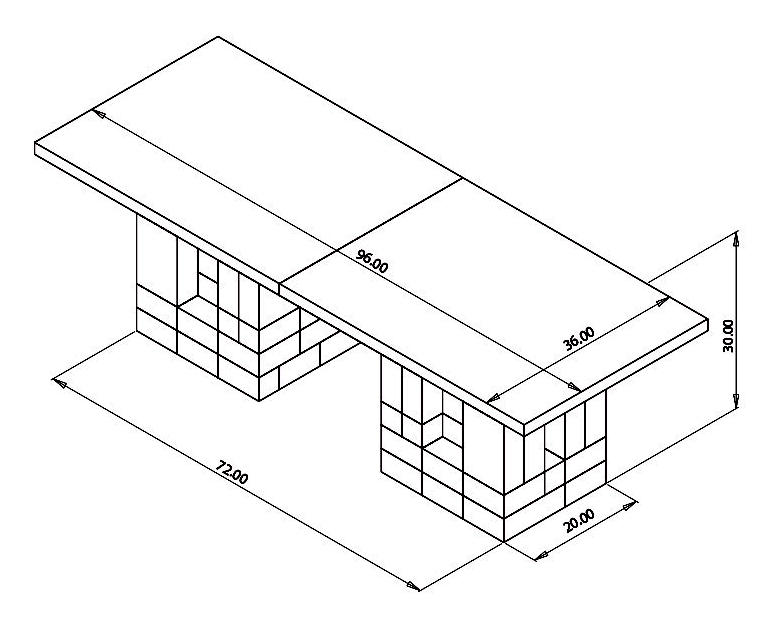 Dining Table Kit - Parr Lumber