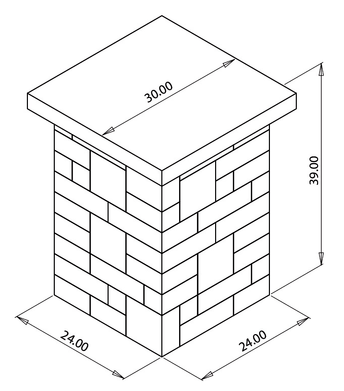 24-inch Pillar Kit - Parr Lumber